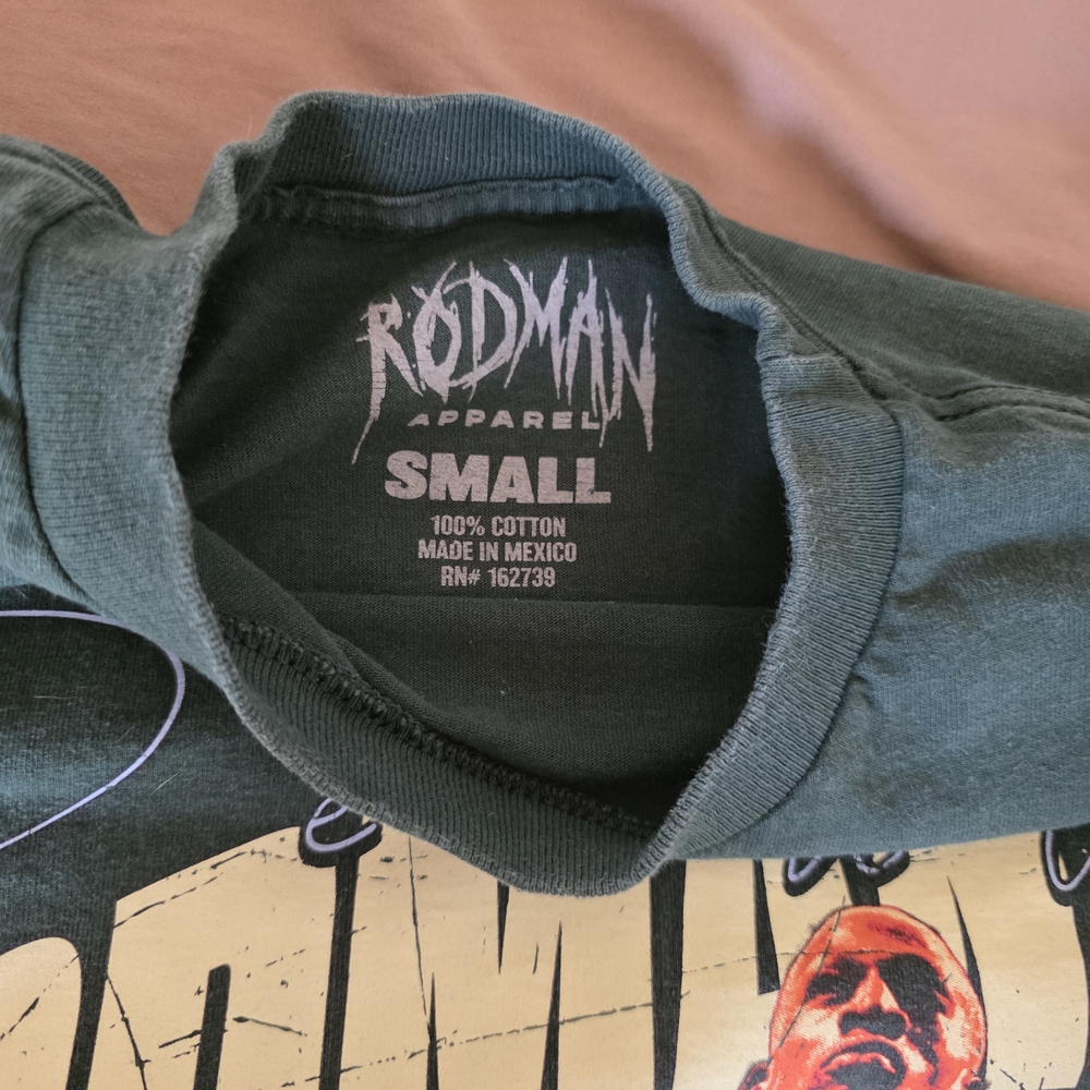 Dennis Rodman “The Worm” Graphic Tee – Rodman Apparel Size Small - Picture 2 of 3